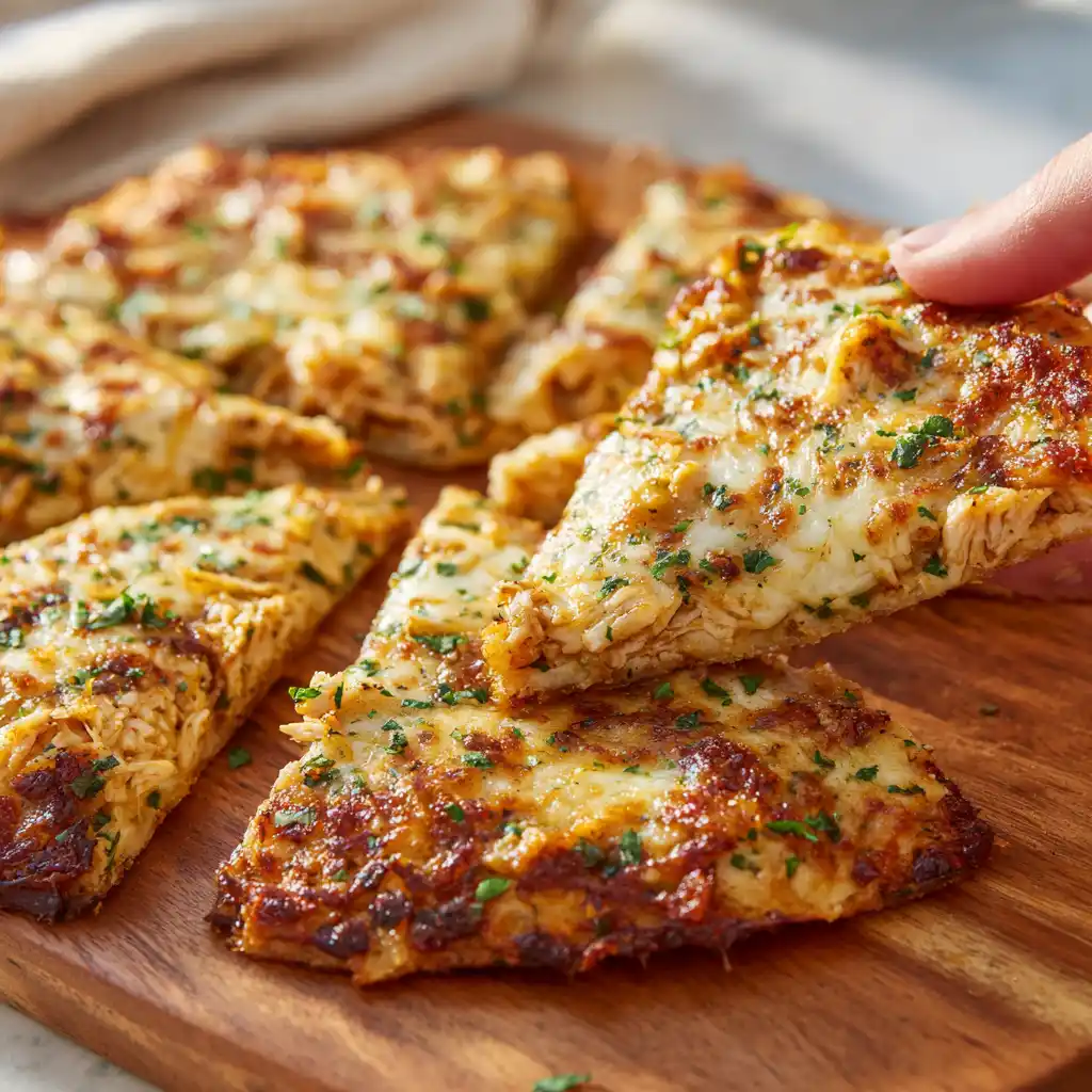 Ground Chicken Pizza Crust