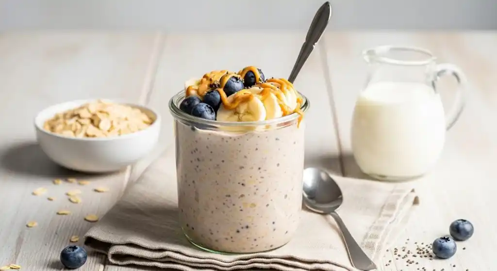 Blended overnight oats