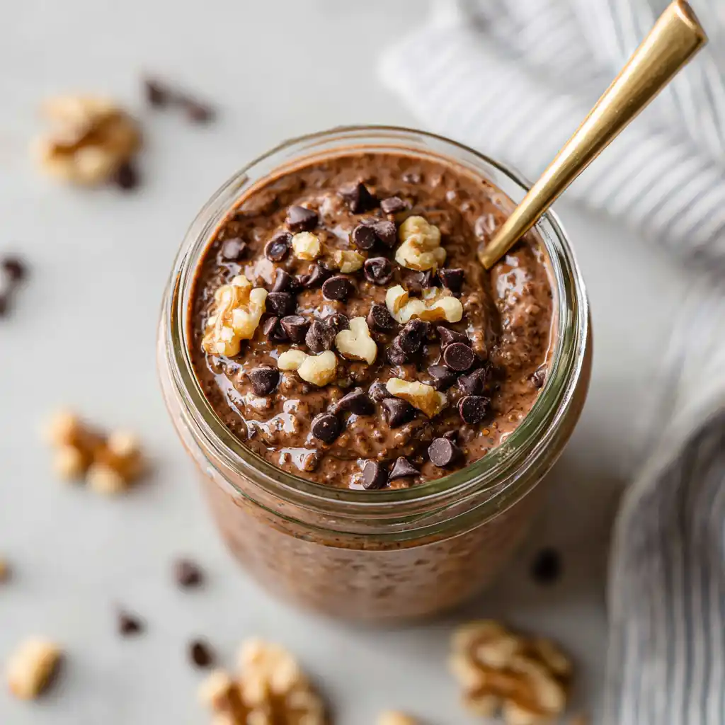 Brownie Batter Overnight Oats