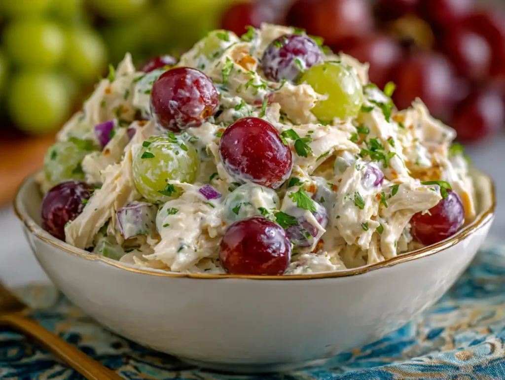 Chicken Salad Recipe with Grapes