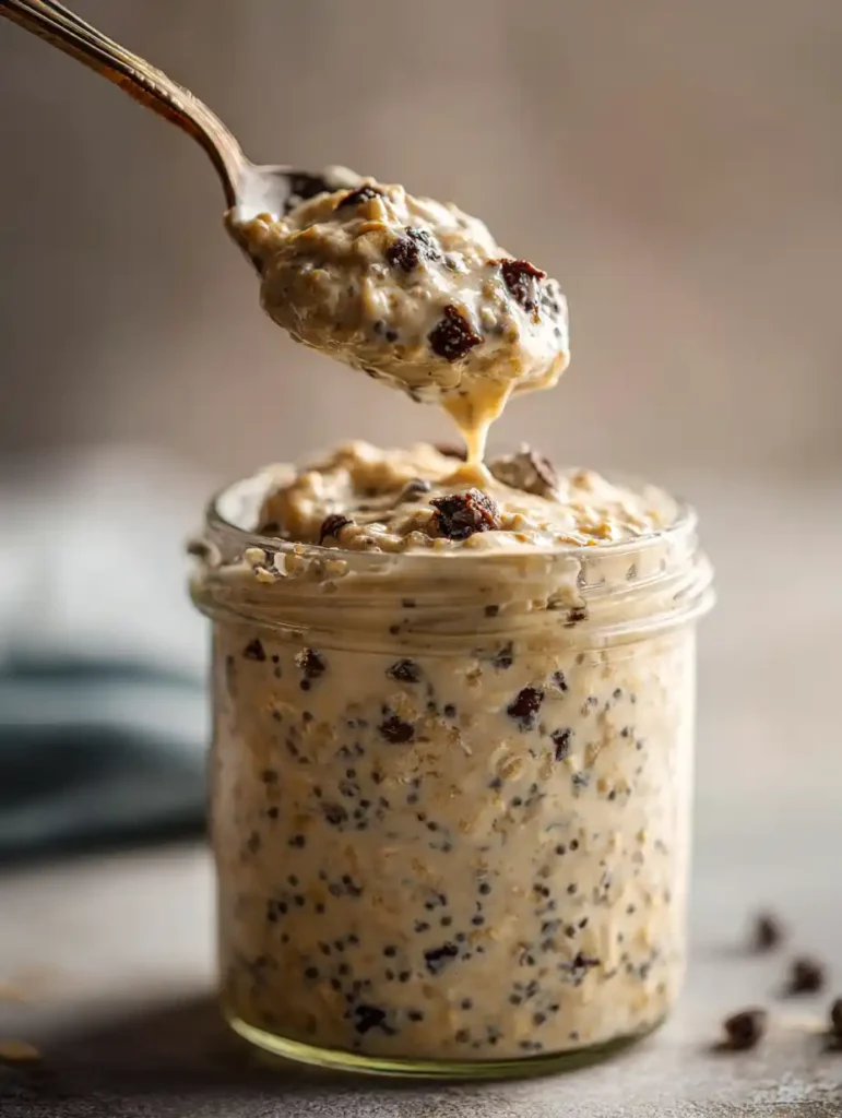 Cookie Dough Overnight Oats