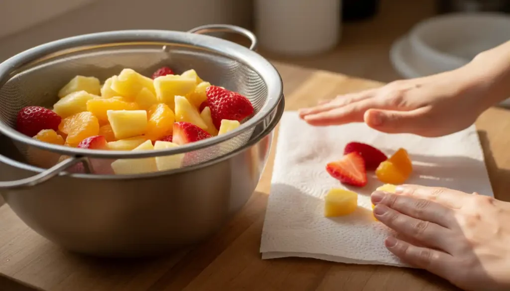 fruit fluff salad Recipe