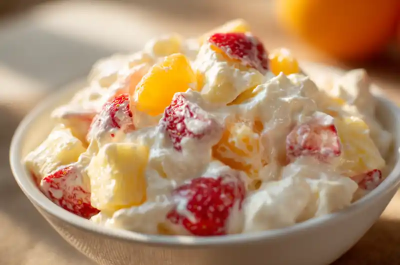 fruit fluff salad