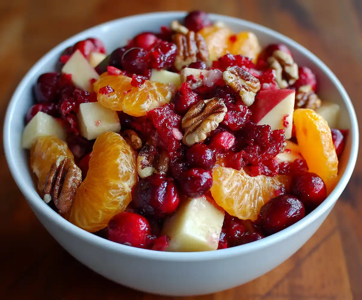 Holiday Twist Winter Fruit Salad Recipe