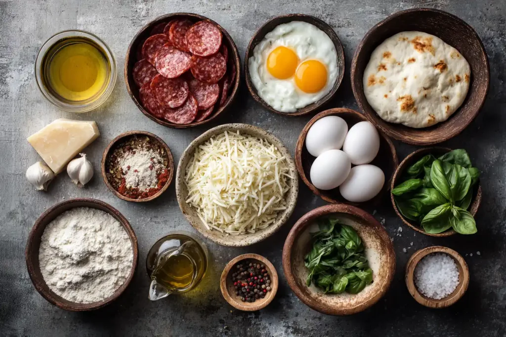 Italian Pizza Recipe Ingredients