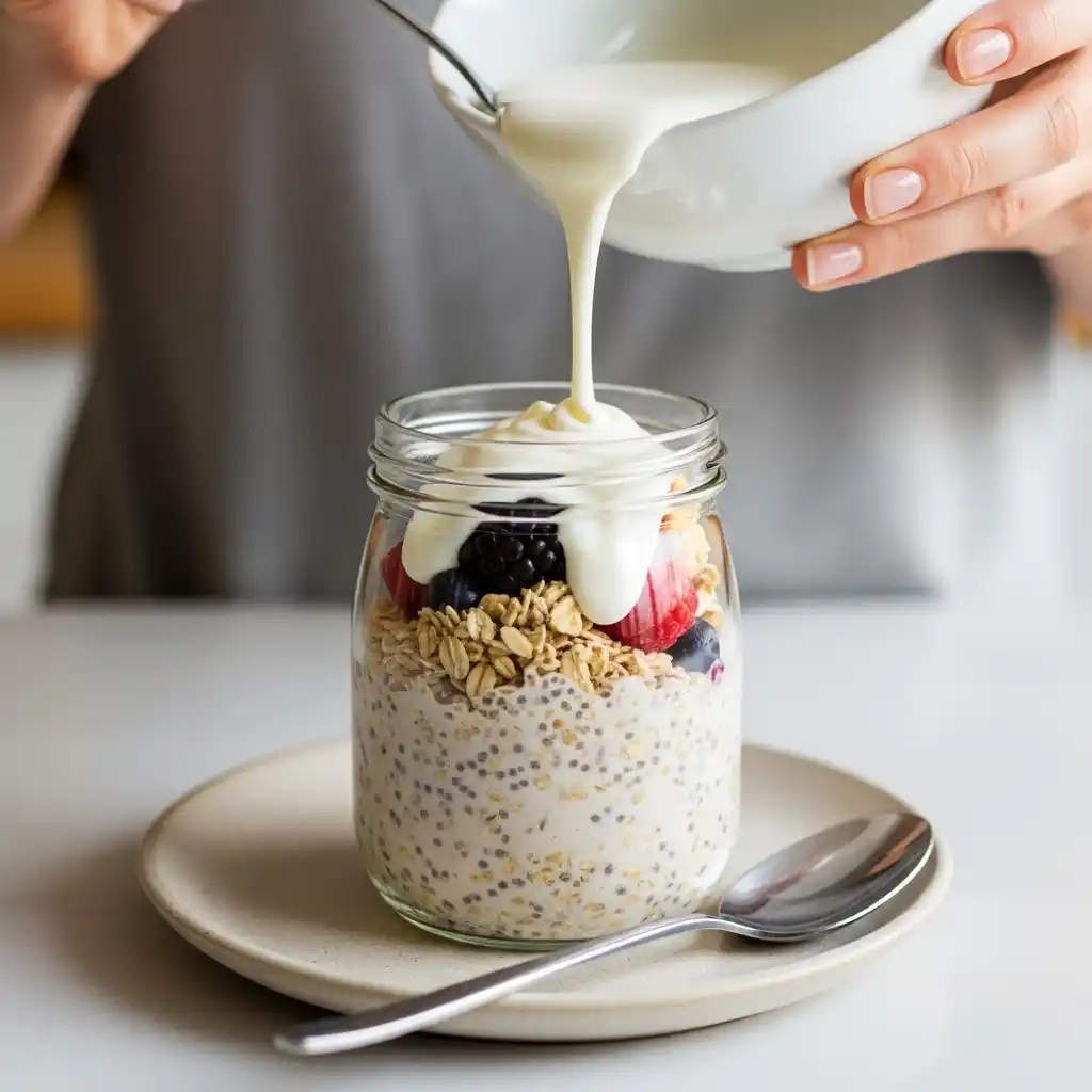 Overnight Oats with Yogurt Recipe