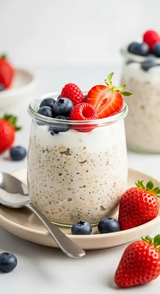 Overnight Oats with Yogurt