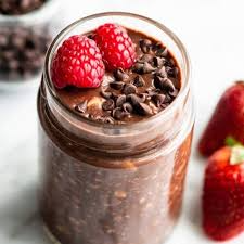 Raspberry Chocolate Overnight Oats
