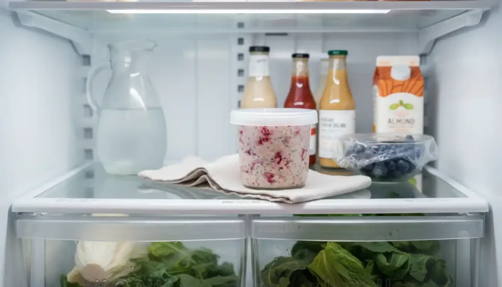 Raspberry Overnight Oats recipe