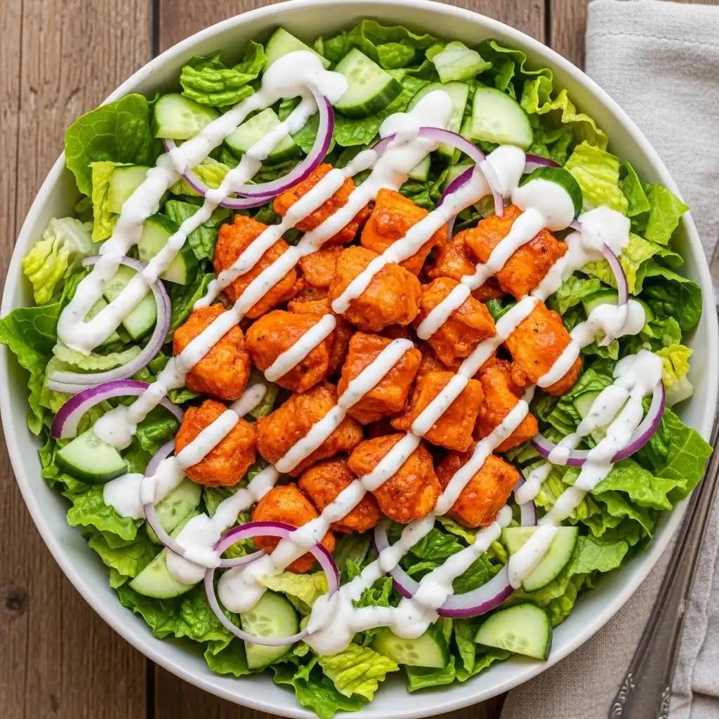 Healthy Buffalo Chicken Salad