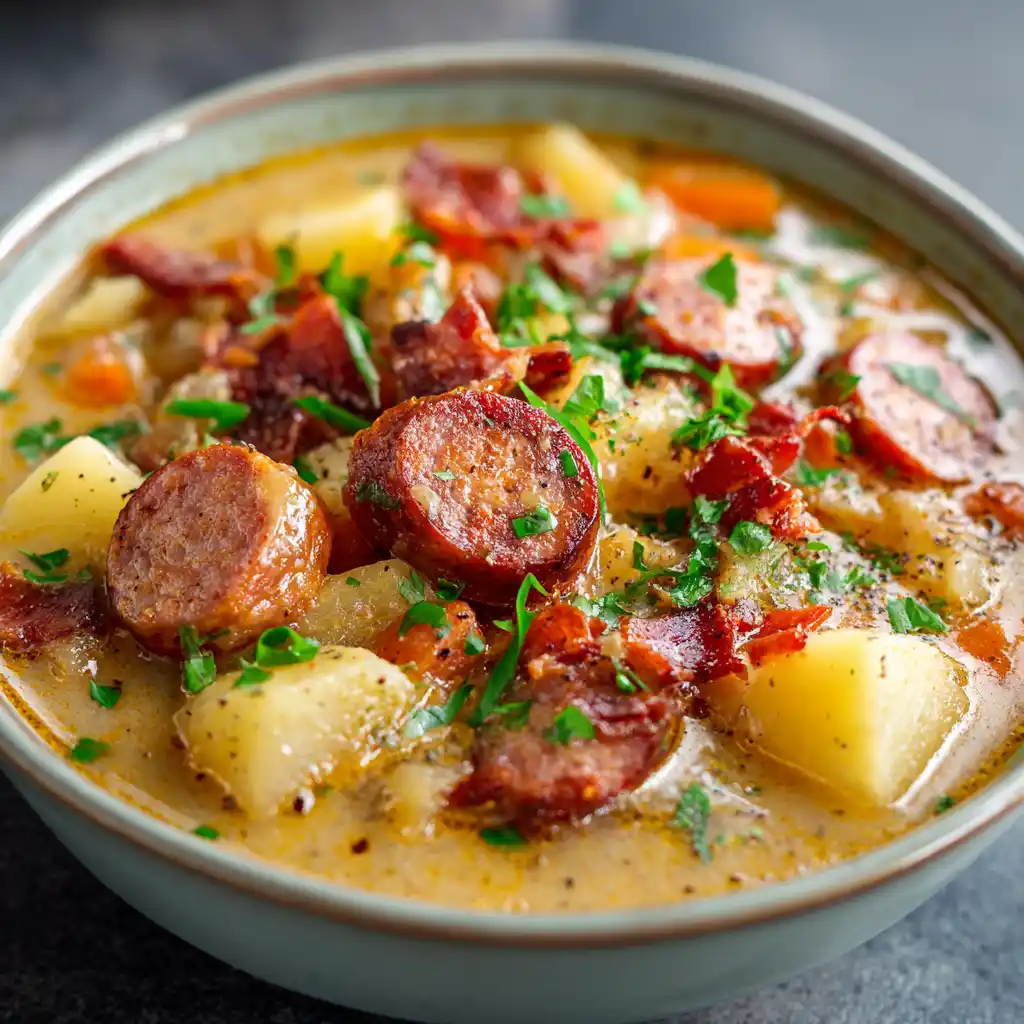 Kielbasa Potato Soup Recipe
