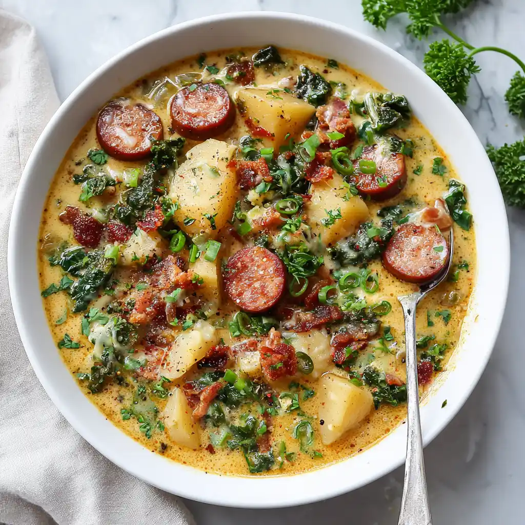 Kielbasa Potato Soup Recipe