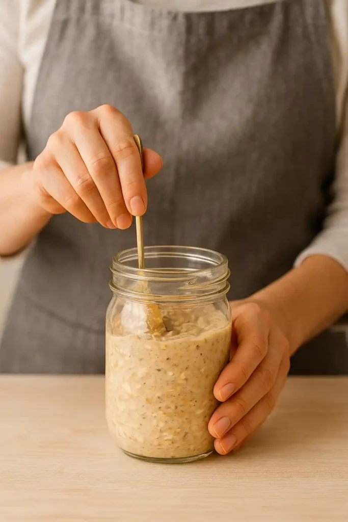 Peanut Butter Overnight Oats recipe