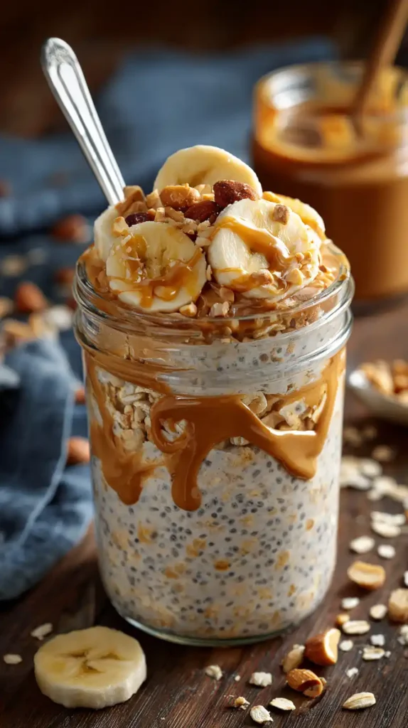 Peanut Butter Overnight Oats recipe