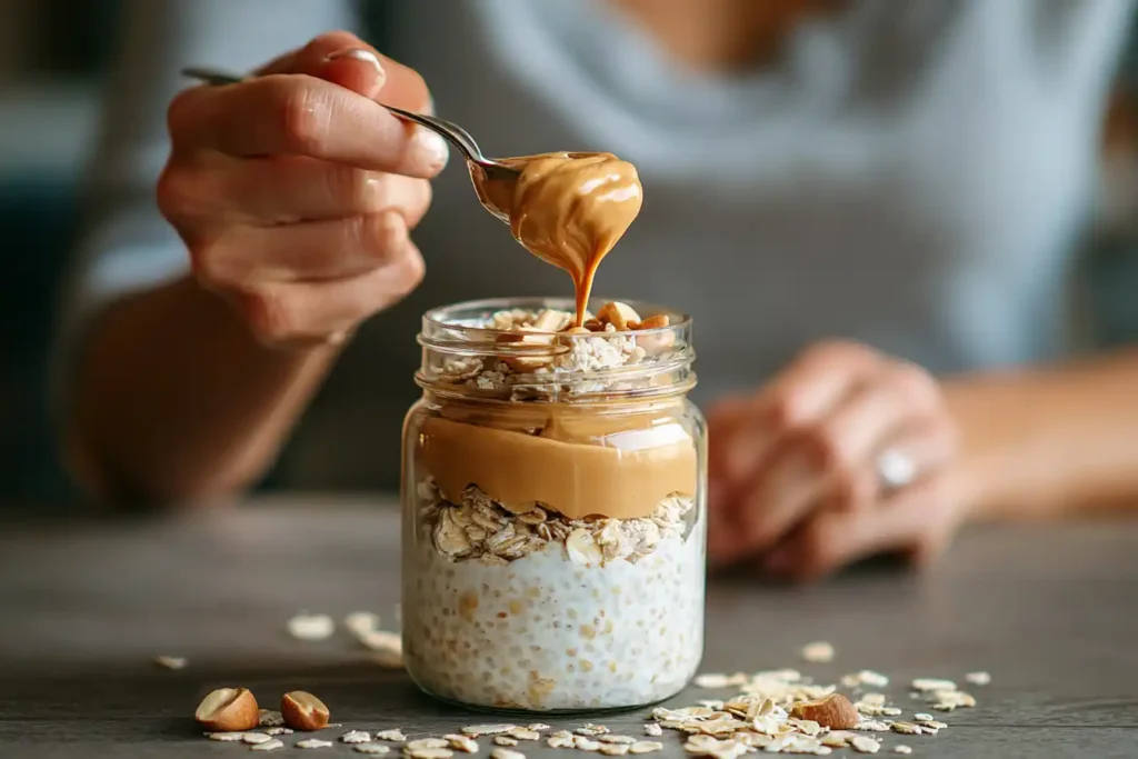 Peanut Butter Overnight Oats