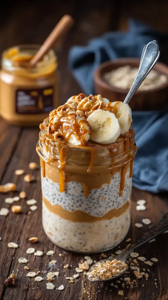 Peanut Butter Overnight Oats