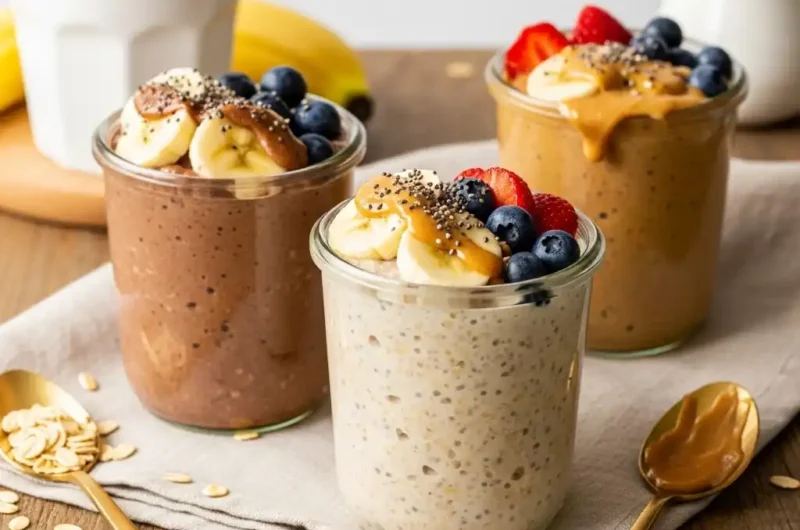 Blended Overnight Oats (Creamy, Smooth & So Good!)