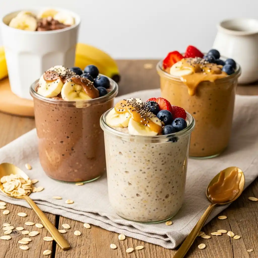 Blended overnight oats