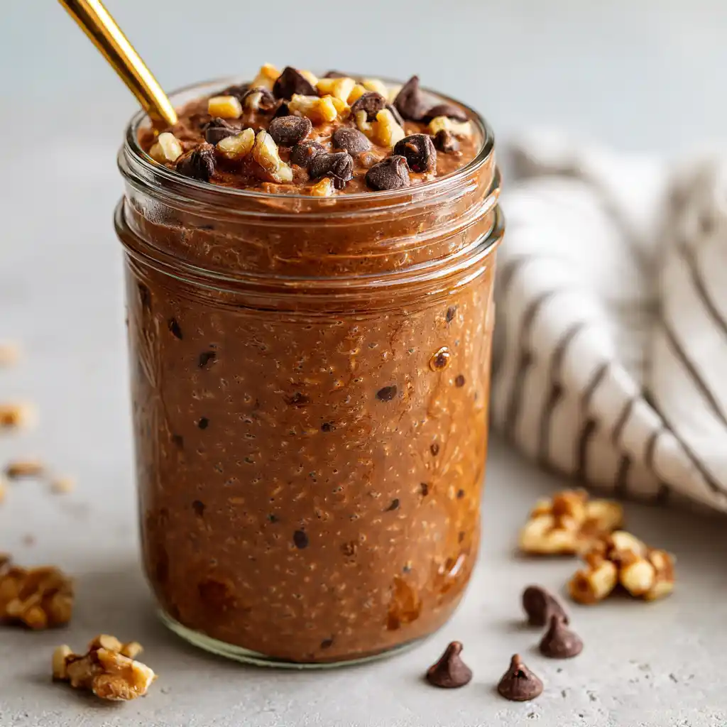 Brownie Batter Overnight Oats