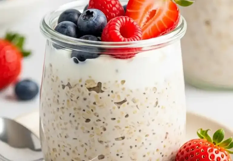 Overnight Oats with Yogurt