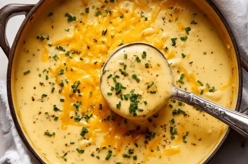Cheesy Potato Soup Recipe (Ultra Creamy & Ready in 30 Minutes)