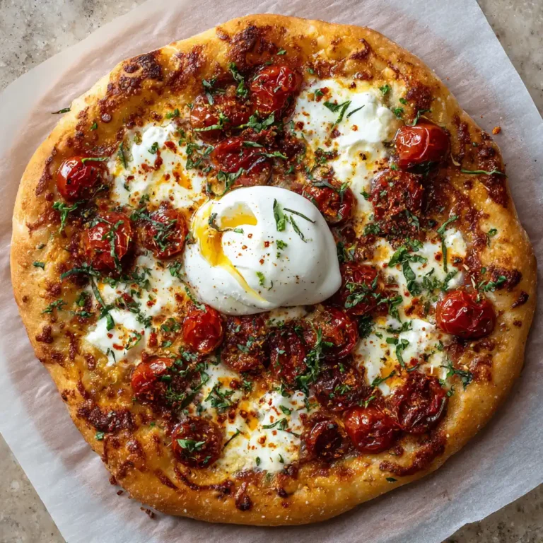 Burrata Pizza Recipe