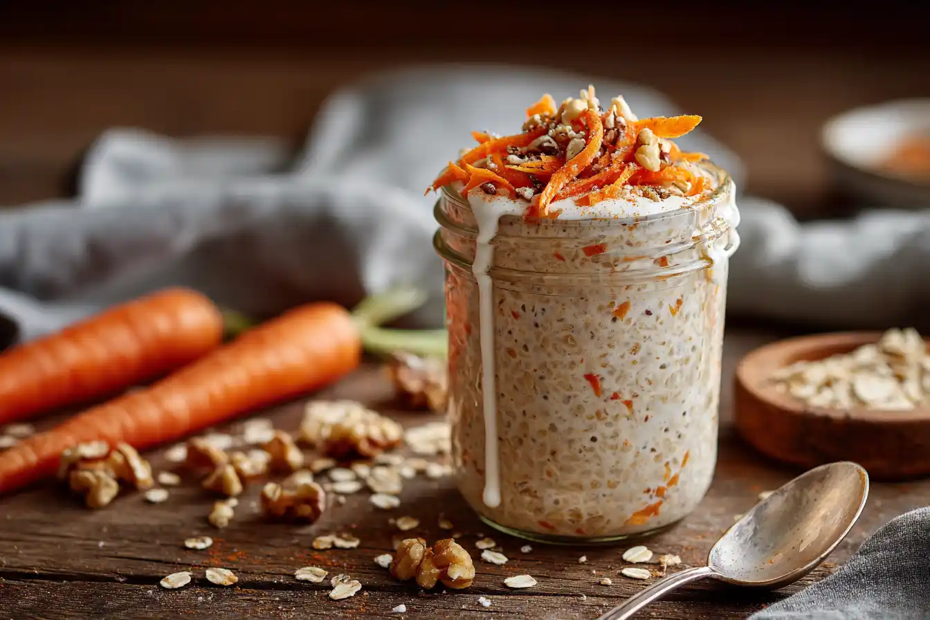 Carrot Cake Overnight Oats
