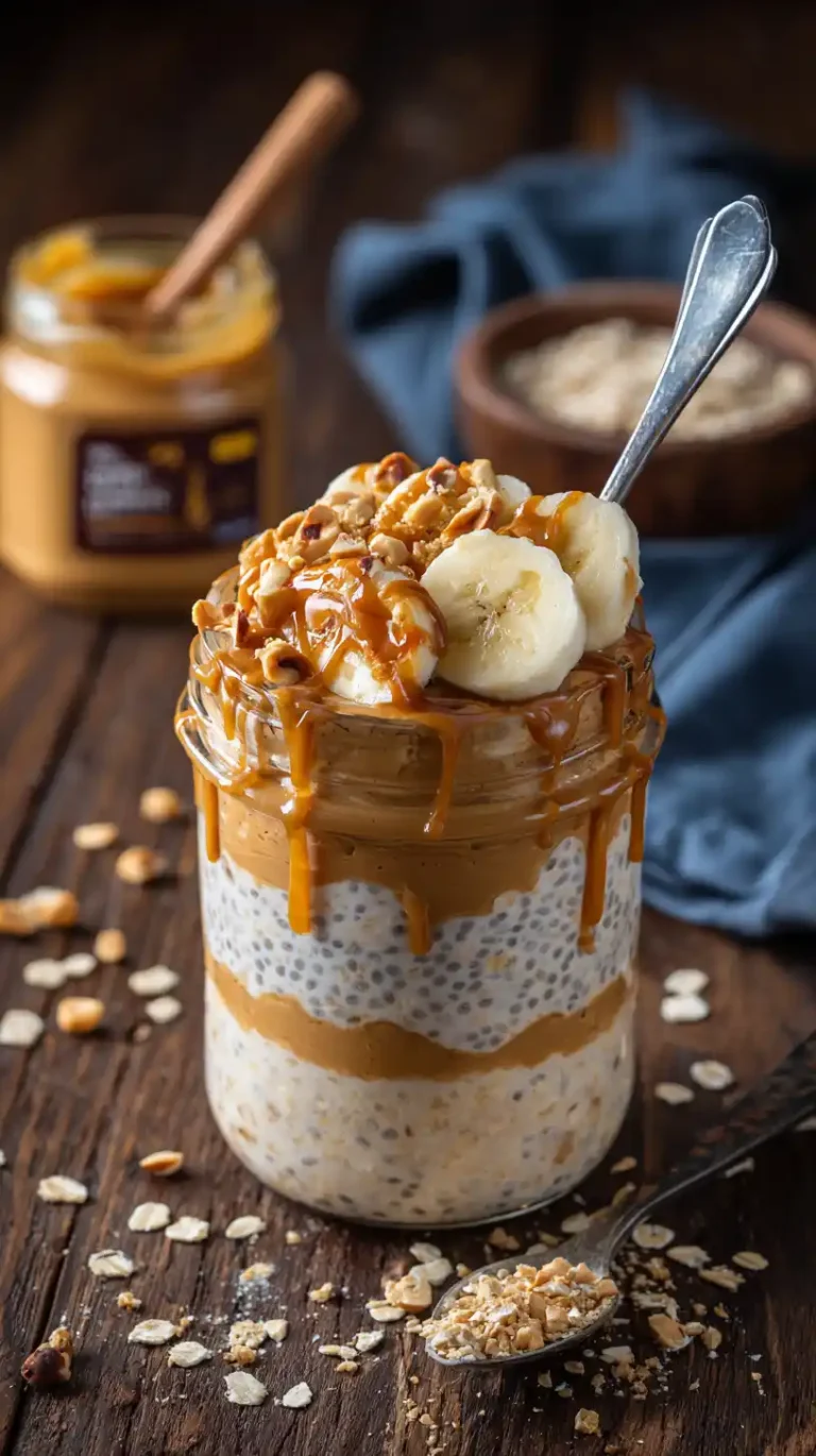 Peanut Butter Overnight Oats
