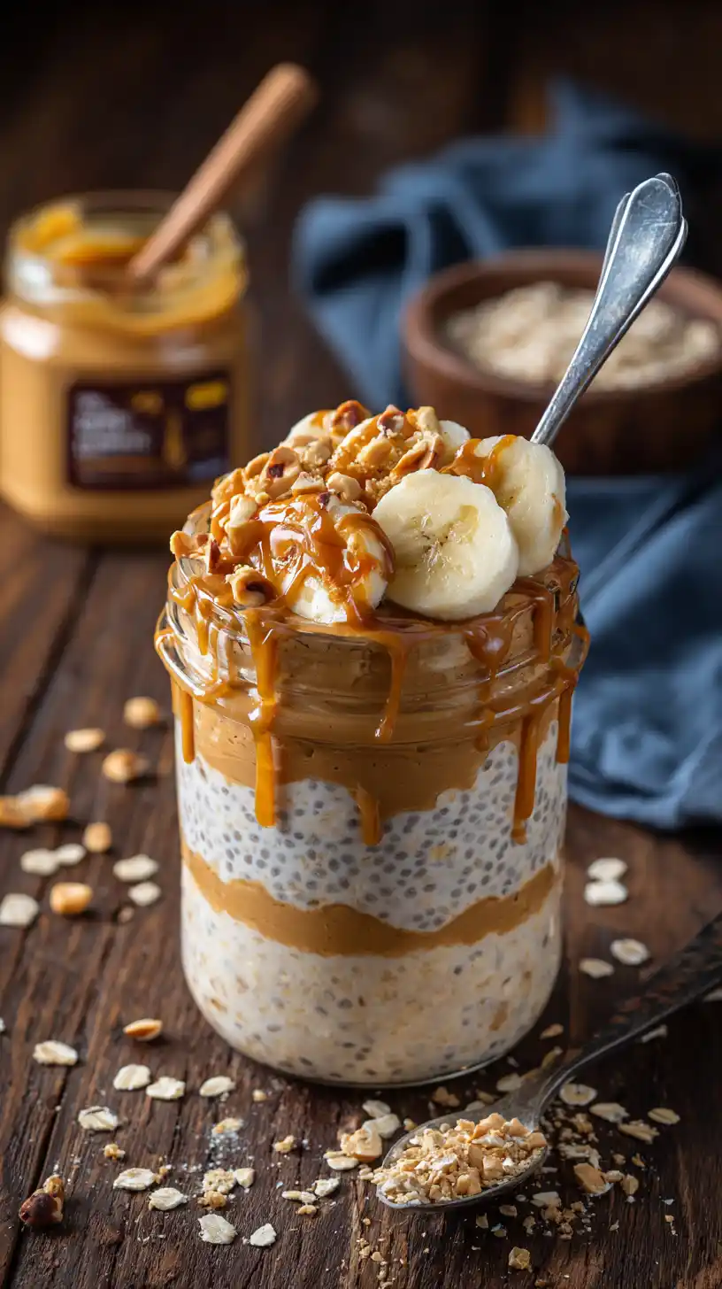 Peanut Butter Overnight Oats