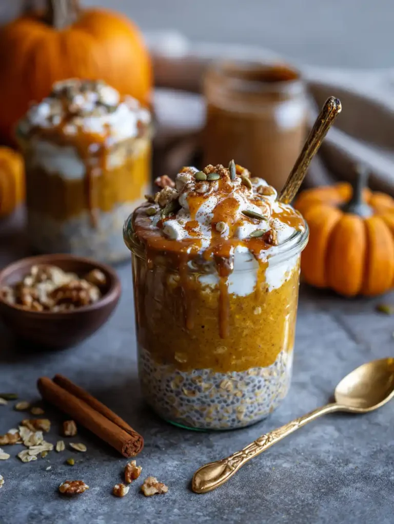 Pumpkin Pie overnight oats