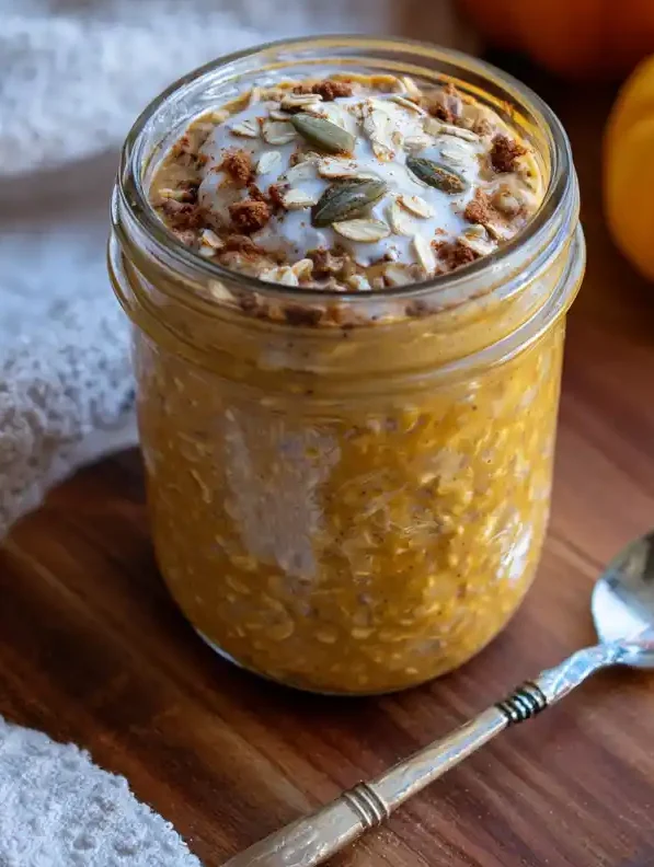 Pumpkin Pie overnight oats