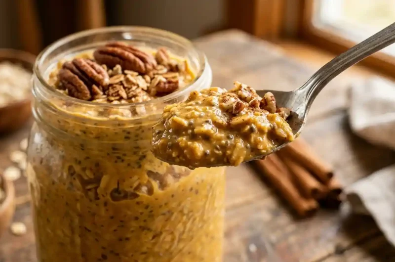 Easy Pumpkin Overnight Oats Recipe